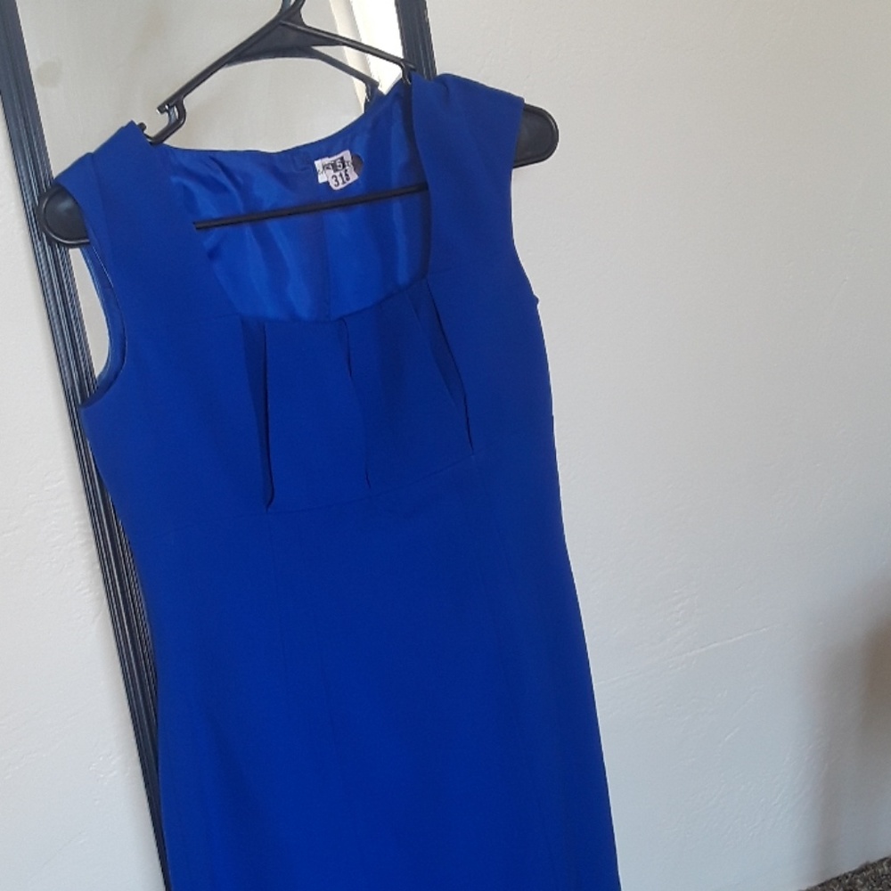 Royal Blue Calvin Klein dress